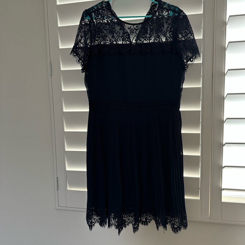 Express Black Lace Dress